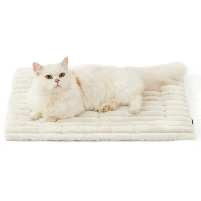 Soft Furry Rabbit Fur Pet Bed Universal Warm Mat for Cats Dogs Trending Pet Essentials for Cozy Naps Best Gift Idea for Any Pet Lover This Season